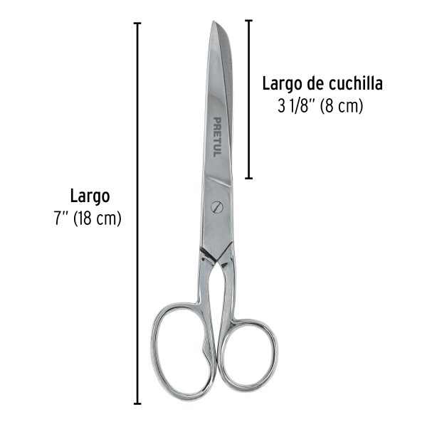 TP-8341-7FC2.jpg 23162 - Tijera 7' ojo grande acero inoxidable para costura, PRETUL