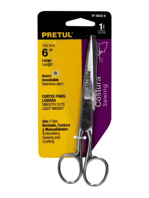 23154 - Tijera 6' de acero inoxidable para costura, PRETUL