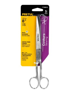 23158 - Tijera 8' de acero inoxidable para costura , PRETUL