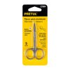 27084 - Tijera 3-1/2' acero inox punta curva para manicure, Pretul