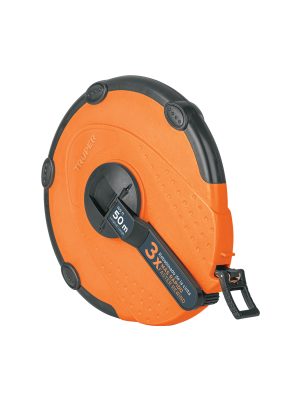 12640 - Cinta métrica larga 50m fibra de vidrio, carcasa plástica