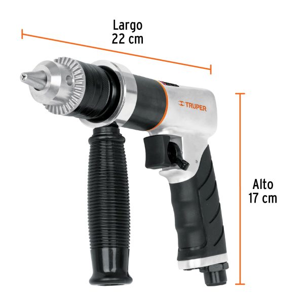19369 - Taladro neumático reversible 1/2', Truper