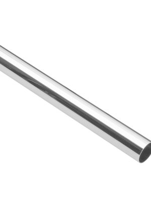 45892 - Tubo redondo para clóset, 2.4 m, acero cromado, HERMEX
