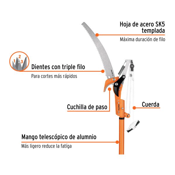 TR-82M-AFC1.jpg 18409 - Cortador de ramas altas mango telescópico 2.4 m aluminio
