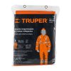 17409 - Conjunto impermeable doble capa naranja con reflejante, G