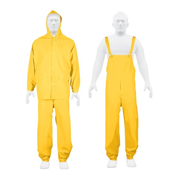 100913 - Conjunto impermeable triple capa, talla G, Truper Expert