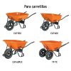 102992 - Travesaño para carretillas: CAT-50X,60X,60PLX y TP-7X