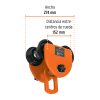 101078 - Trole de carga 3 ton para vigas IPS e IPR, ajustable, Truper