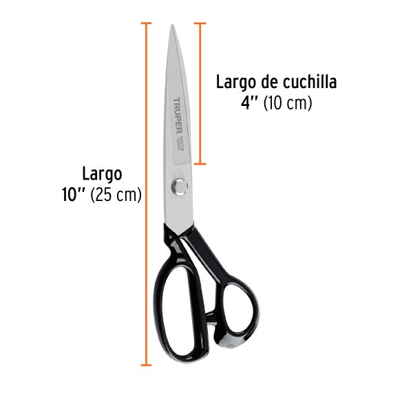 TS-10FC2.jpg 102955 - Tijera 10' para sastre, TRUPER