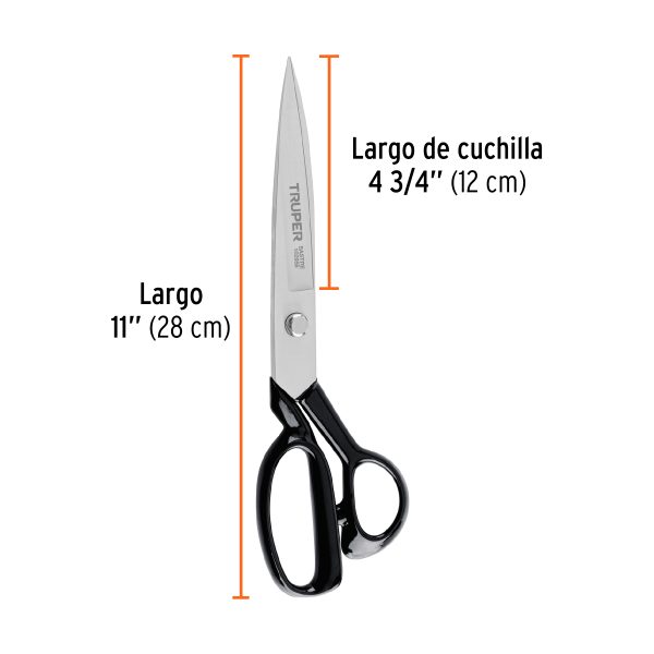 TS-11FC2.jpg 102956 - Tijera 11' para sastre, TRUPER