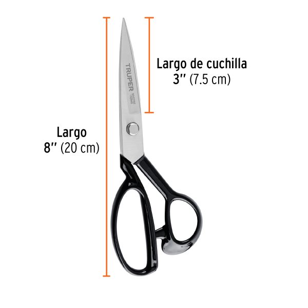 TS-8FC2.jpg 102949 - Tijera 8' para sastre, TRUPER