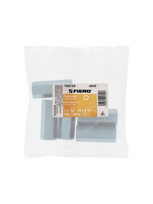 40948 - Bolsa con 5 tuercas cople, 5/8' acero galvanizado , FIERO