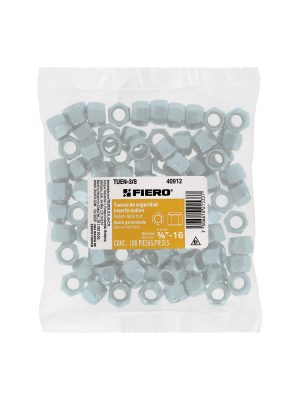 TUEN-3-8E1.jpg 40912 - Bolsa con 100 tuercas de seguridad, 3/8' , FIERO