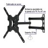 46095 - Soporte para pantallas 23' a 42' mov. angular y articulado