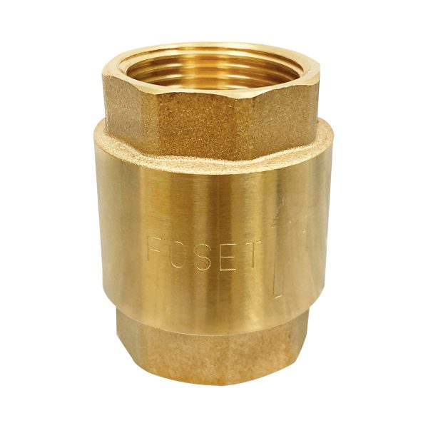 49067 - Válvula de retención de latón de 1', Foset