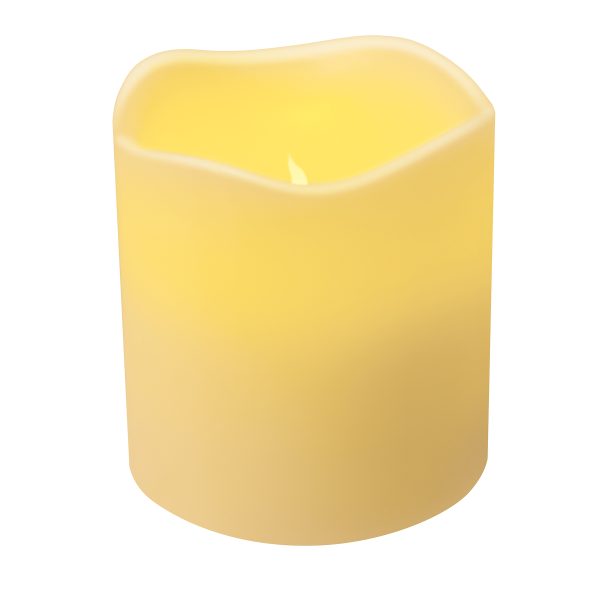 48411 - Vela de LED con sensor con 2 pilas AA, Volteck