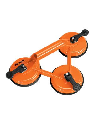 VEVI-3A.jpg 100762 - Ventosa de aluminio para vidrio, 3 copas de succión, Truper