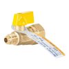 41060 - Válvula de control de latón para gas, 5/16' x 1/2', Foset