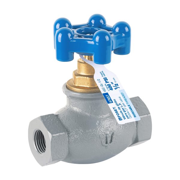 47657 - Válvula globo de hierro para gas LP,1/2', Foset