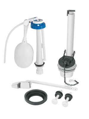 49342 - Juego de accesorios para WC, 2' con flotador, Foset