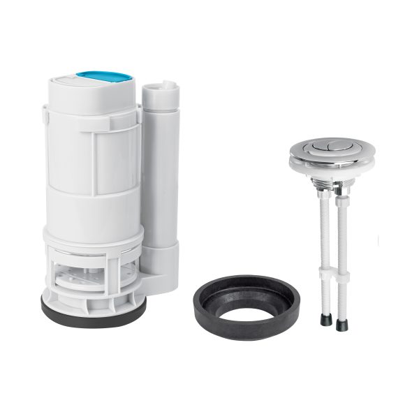 44169 - Válvula de descarga dual para WC 3' con empaque y botón