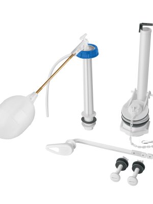 49326 - Juego de accesorios para WC, 2' con flotador, Basic