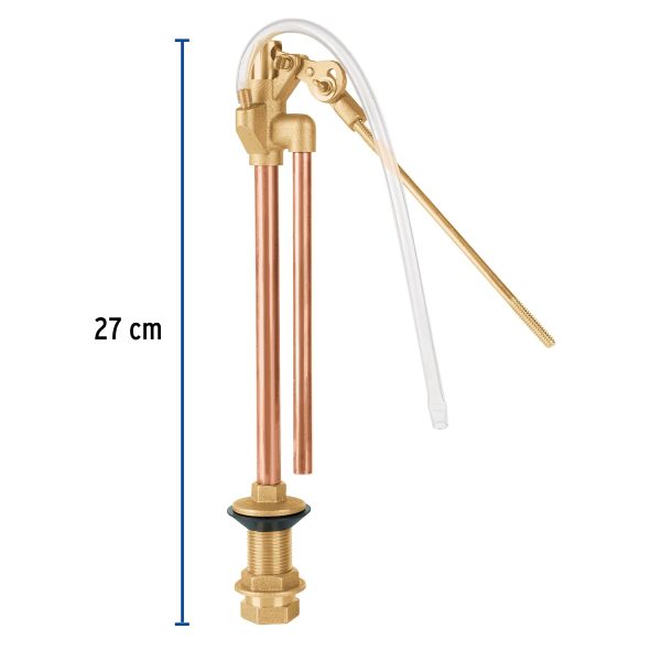 49340 - Válvula de llenado de latón para tanque bajo, Foset