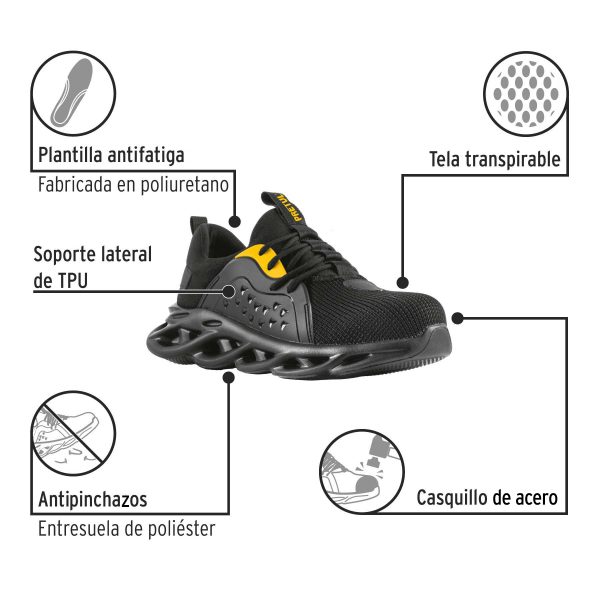 ZC-026TNFC1.jpg 29907 - Tenis de seguridad #26, casquillo metálico, negros, PRETUL