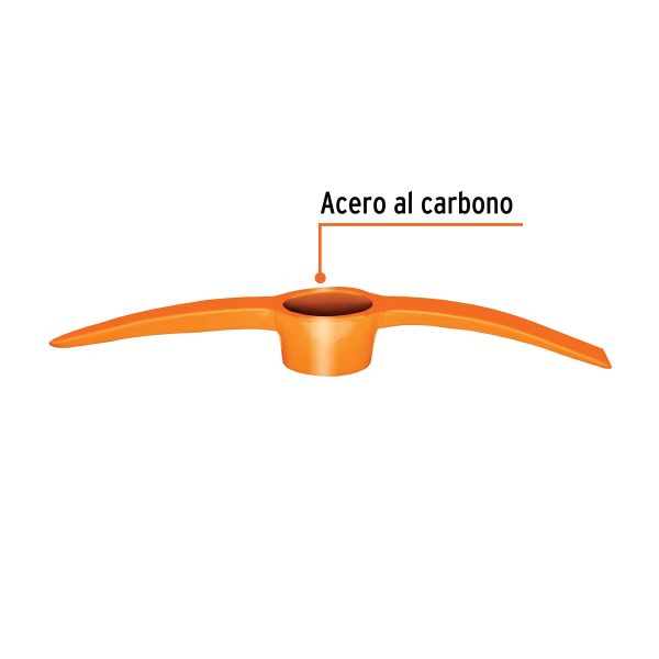 102504 - Zapapico 4 lb sin mango, Truper