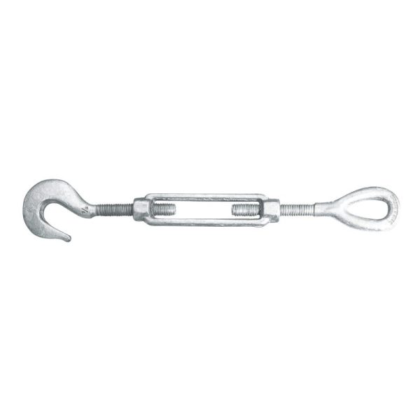 TEN24 - Tensor de acero forjado gancho - argolla 1/4" x 4" Surtek