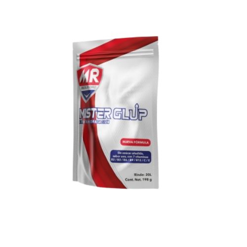 SP1103 polvo 1 SP1103-NJ - Polvo para Bebida Hidratante Mister Glup para 20L, MR Seguridad