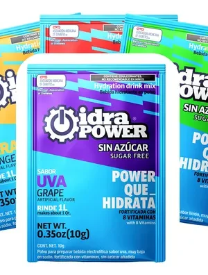 Caja de 200 Idrapower de 10 gramos sin azucar para 1 litro, IdraPower